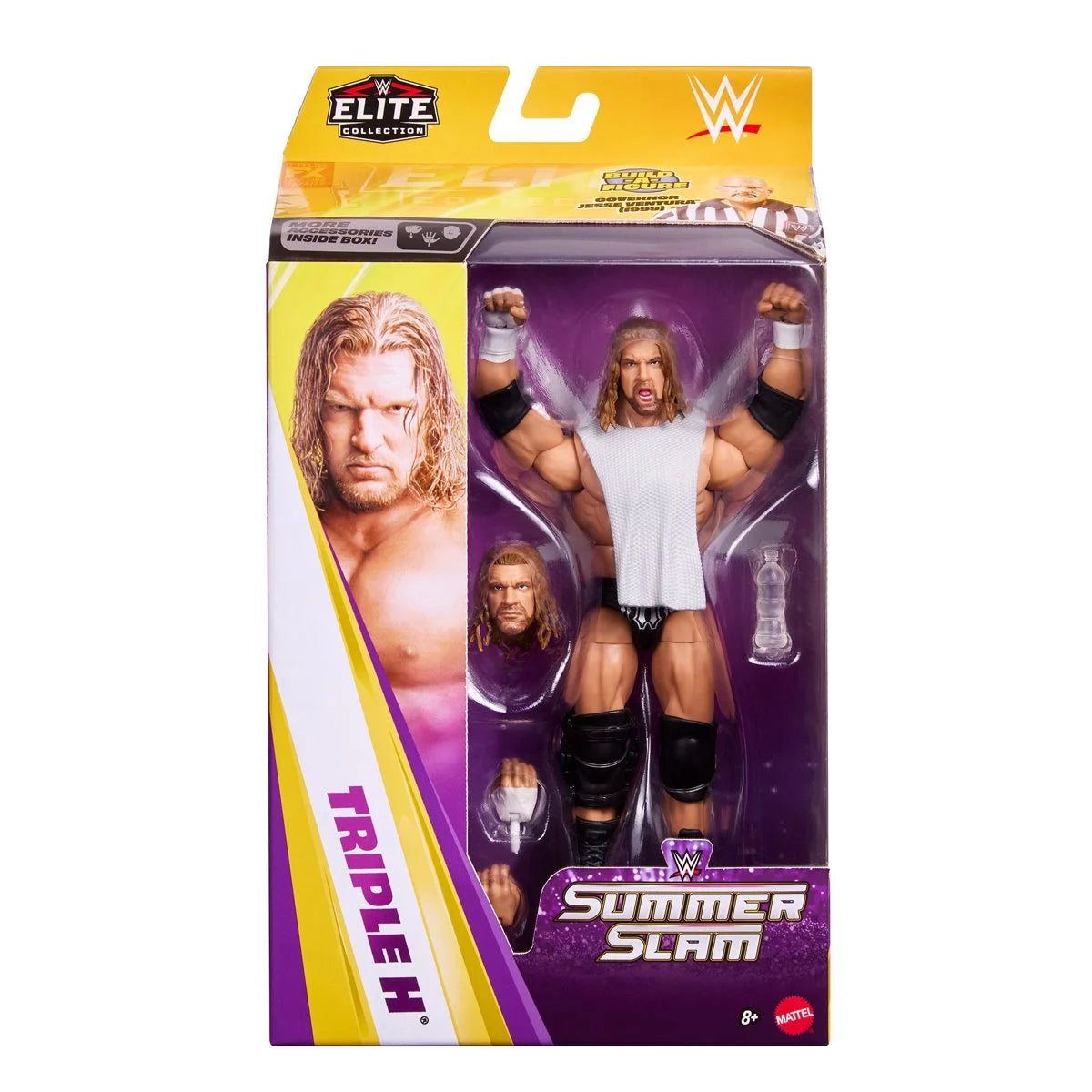 WWE Elite Collection SummerSlam Triple H Action Figure - view 7