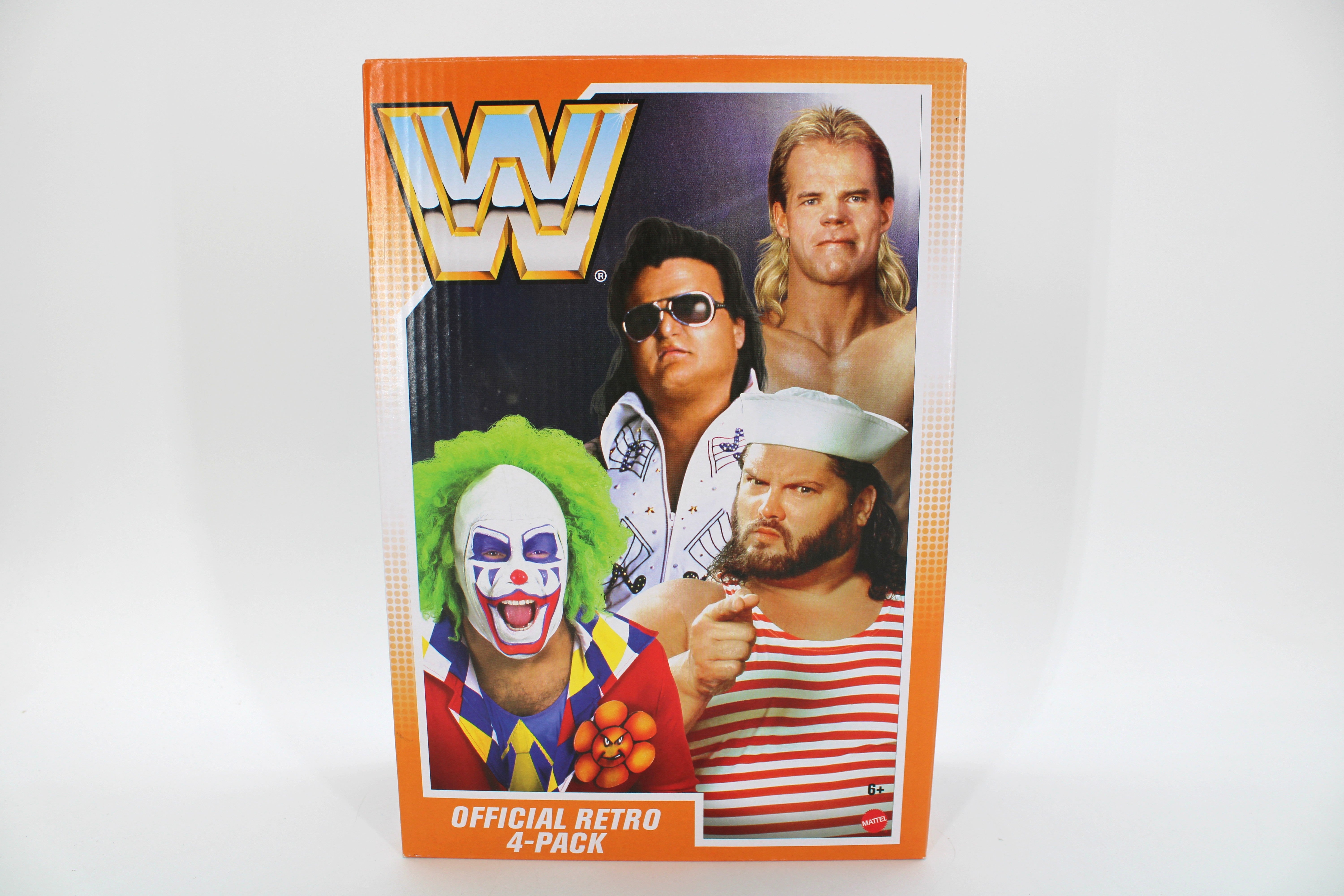 Doink the Clown, Tugboat, Greg Valentine, Lex Luger Figures
