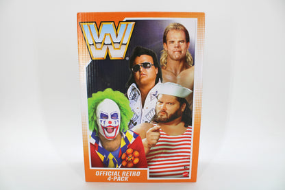 WWE Official Retro 4-Pack Action Figures (2022 Mattel) - view 13