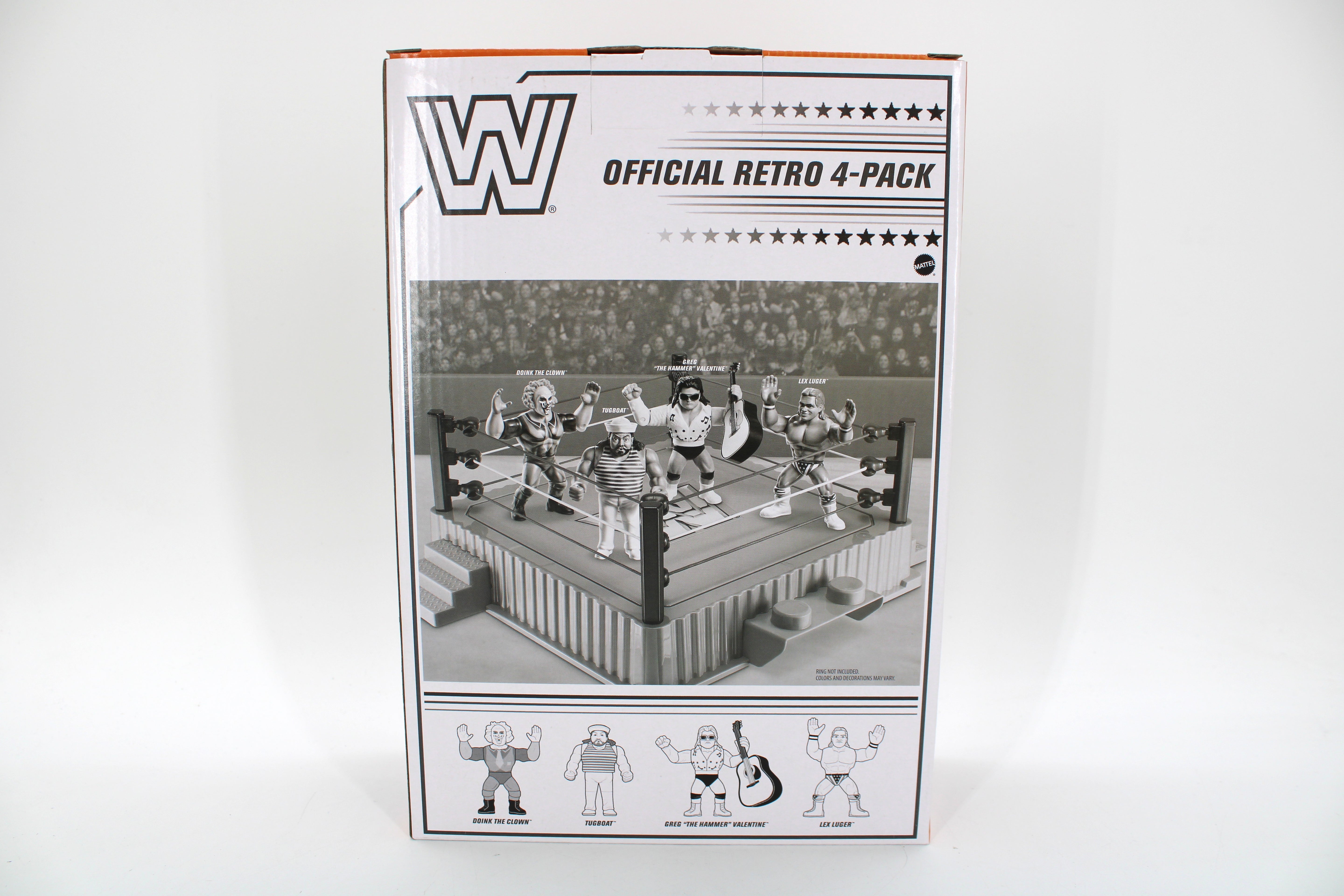WWE Official Retro 4-Pack Action Figures (2022 Mattel) - view 14