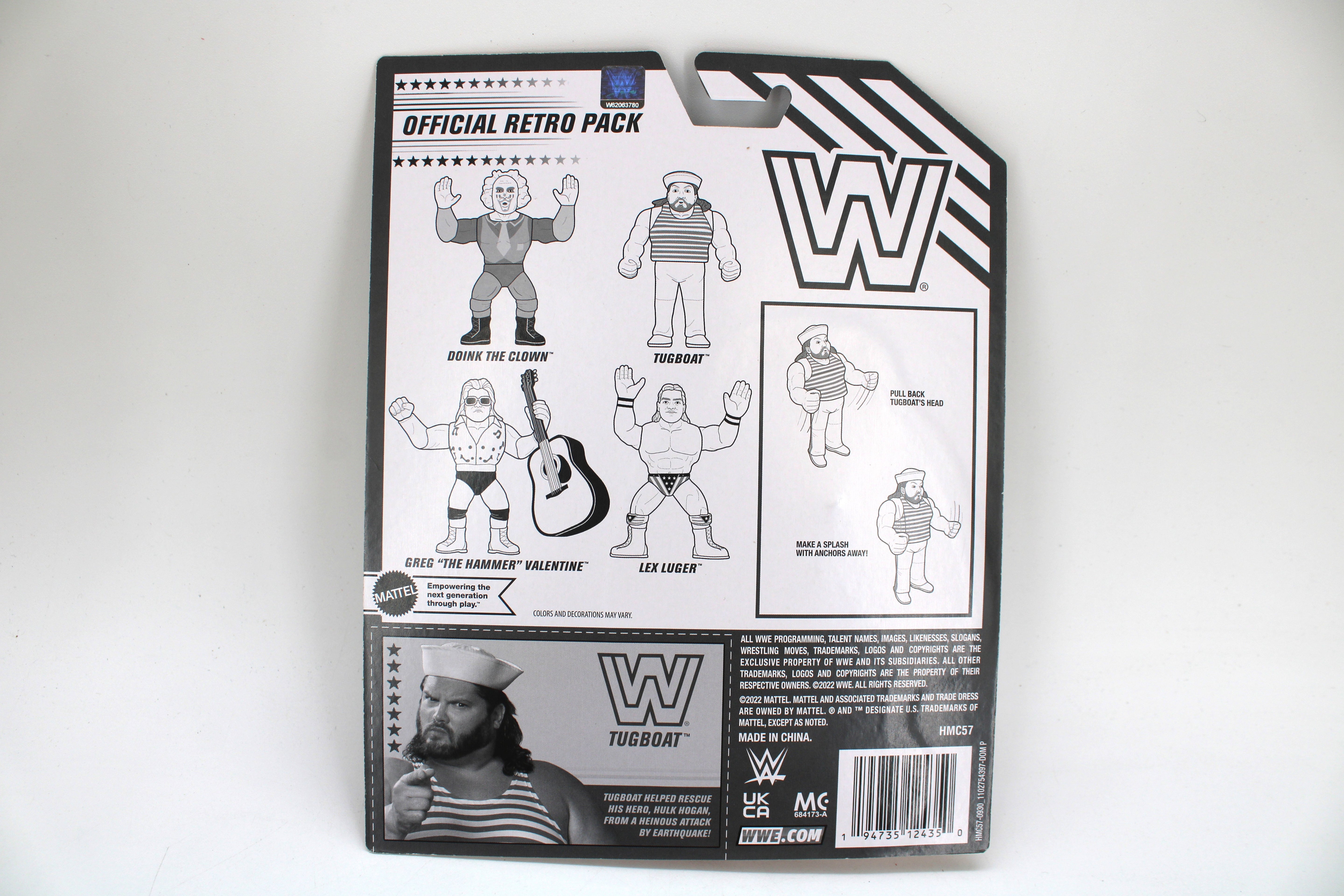 WWE Official Retro 4-Pack Action Figures (2022 Mattel) - view 5