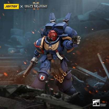 Warhammer 40,000: Space Marine 2 Ultramarines Sergeant Gadriel 1/18 Scale Action Figure