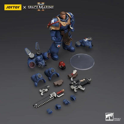 Warhammer 40,000: Space Marine 2 Ultramarines Sergeant Gadriel 1/18 Scale Action Figure