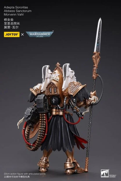 Warhammer 40K Adepta Sororitas Abbess Sanctorum Morvenn Vahl 1/18 Scale Action Figure