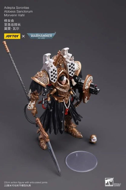 Warhammer 40K Adepta Sororitas Abbess Sanctorum Morvenn Vahl 1/18 Scale Action Figure