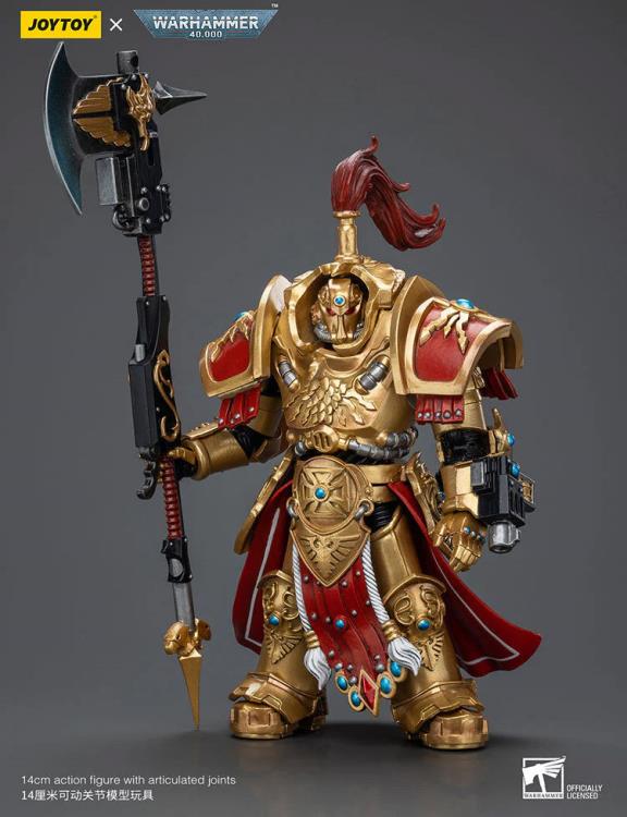 Allarus Custodian with Castellan Axe Warhammer 40K Adeptus Custodes 1/18 Scale Exclusive Action Figure