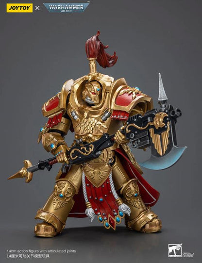 Allarus Custodian with Castellan Axe Warhammer 40K Adeptus Custodes 1/18 Scale Exclusive Action Figure