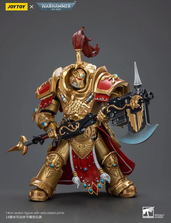 Allarus Custodian with Castellan Axe Warhammer 40K Adeptus Custodes 1/18 Scale Exclusive Action Figure
