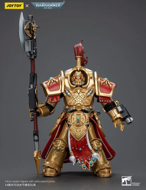 Allarus Custodian with Castellan Axe Warhammer 40K Adeptus Custodes 1/18 Scale Exclusive Action Figure