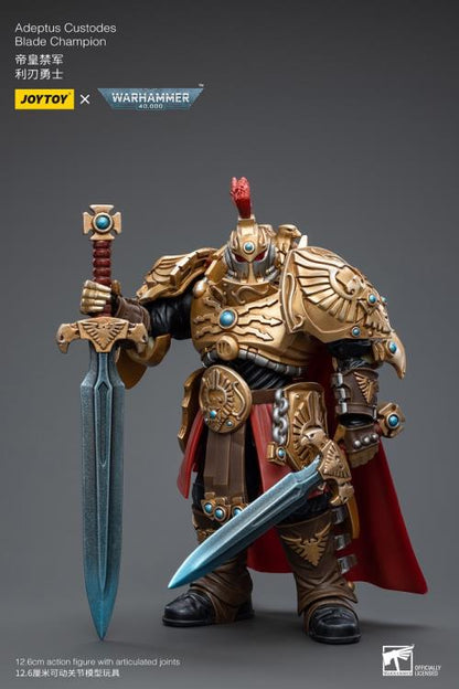 Blade Champion Warhammer 40K Adeptus Custodes 1/18 Scale Action Figure