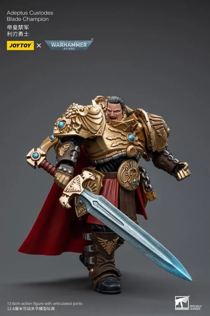 Blade Champion Warhammer 40K Adeptus Custodes 1/18 Scale Action Figure