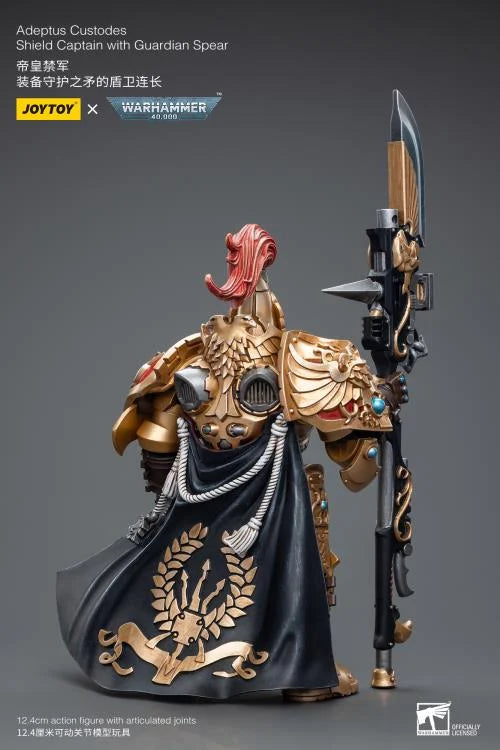 Shield Captain with Guardian Spear Warhammer 40K Adeptus Custodes 1/18 Scale Action Figure
