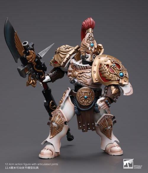 Warhammer 40K Adeptus Custodes Solar Watch Custodian Guard with Guardian Spear 1/18 Scale Action Figure
