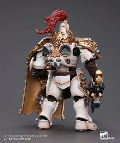 Warhammer 40K Adeptus Custodes Solar Watch Custodian Guard with Sentinel Blade and Praesidium Shield 1/18 Scale Action Figure