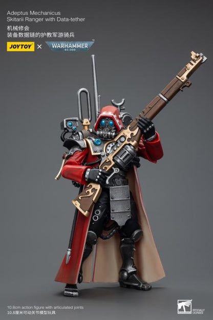 Warhammer 40K Adeptus Mechanicus Skitarii Ranger with Data-Tether 1/18 Scale Action Figure