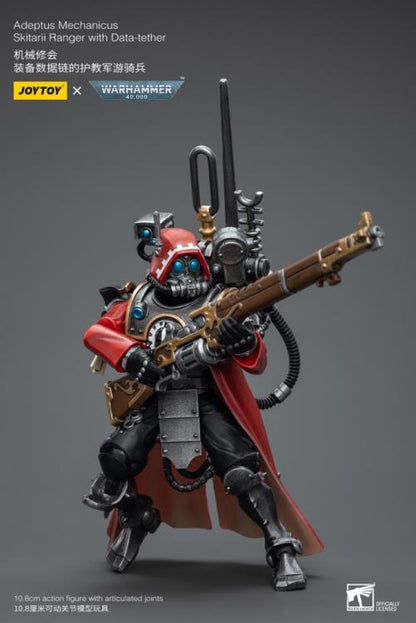 Warhammer 40K Adeptus Mechanicus Skitarii Ranger with Data-Tether 1/18 Scale Action Figure