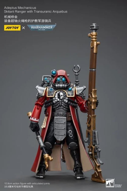 Warhammer 40K Adeptus Mechanicus Skitarii Ranger with Transuranic Arquebus 1/18 Scale Action Figure