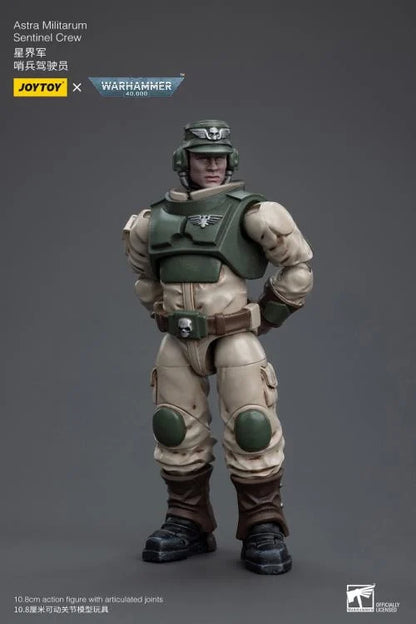 Warhammer 40K Astra Militarum Cadian Armoured Sentinel 1/18 Scale Action Figure