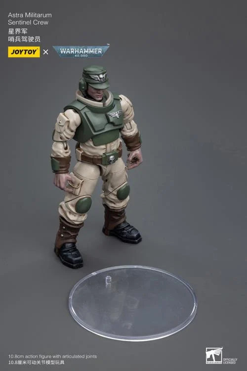Warhammer 40K Astra Militarum Cadian Armoured Sentinel 1/18 Scale Action Figure