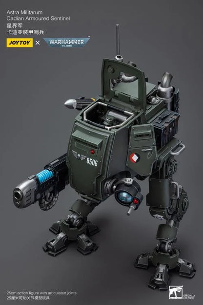 Warhammer 40K Astra Militarum Cadian Armoured Sentinel 1/18 Scale Action Figure