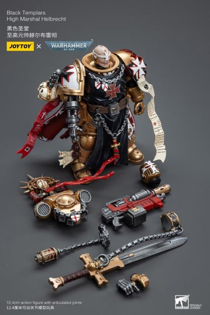 Warhammer 40K Black Templars High Marshal Helbrecht 1/18 Scale Figure