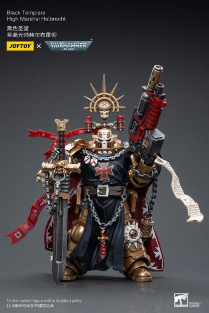 Warhammer 40K Black Templars High Marshal Helbrecht 1/18 Scale Figure