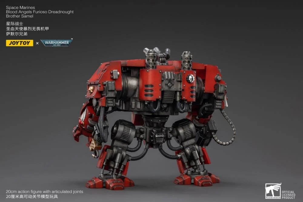 Warhammer 40K Blood Angels Furioso Dreadnought Brother Samel 1/18 Scale Figure