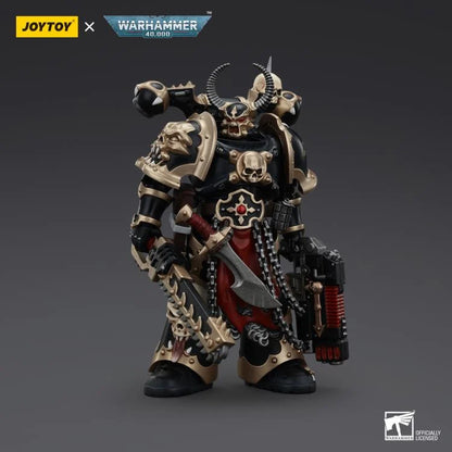 Warhammer 40K Chaos Space Marines Black Legion Chosen with Combi-Weapon and Chainsword 1/18 Scale Action Figure