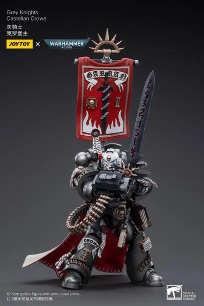 Warhammer 40K Grey Knights Castellan Crowe 1/18 Scale Action Figure