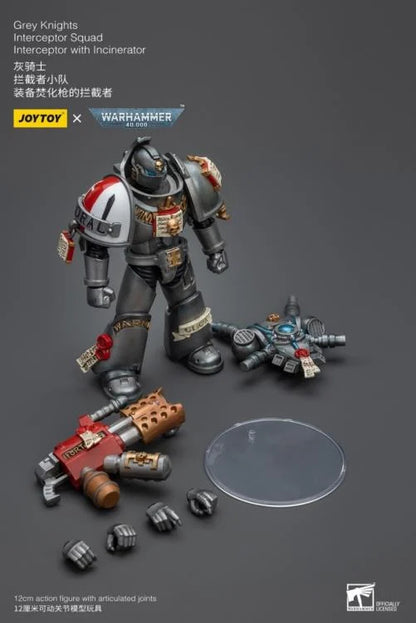 Interceptor Squad Interceptor with Incinerator Warhammer 40K Grey Knights 1/18 Scale Action Figure