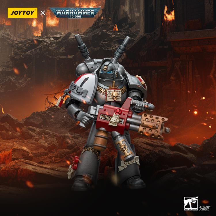 Interceptor Squad Interceptor with Incinerator Warhammer 40K Grey Knights 1/18 Scale Action Figure