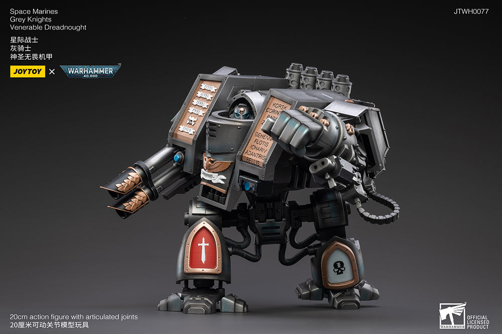 Warhammer 40K Grey Knights Venerable Dreadnought 1/18 Scale Figure
