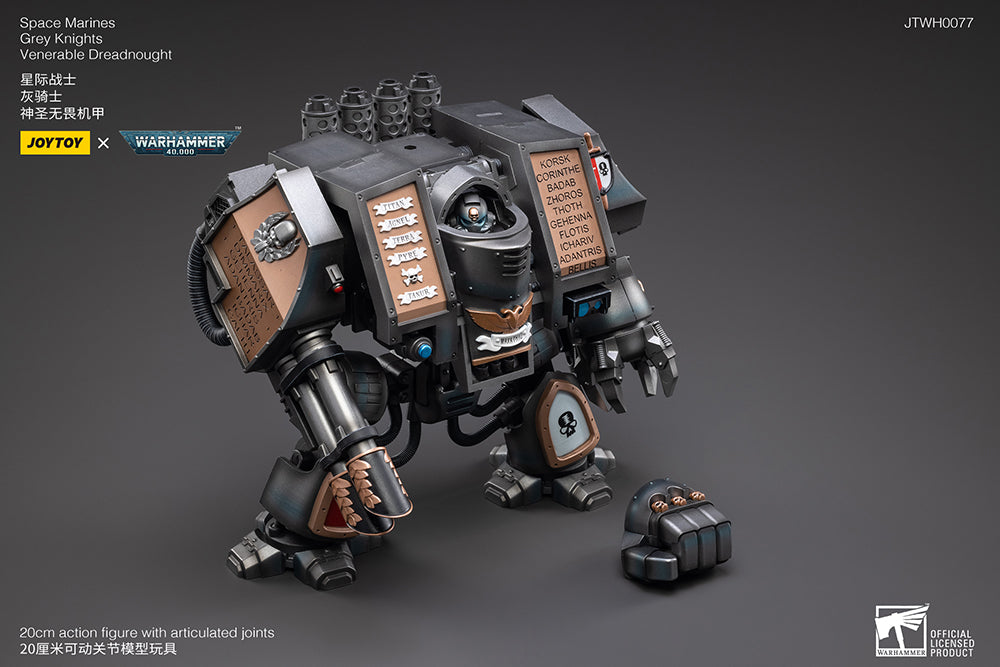 Warhammer 40K Grey Knights Venerable Dreadnought 1/18 Scale Figure