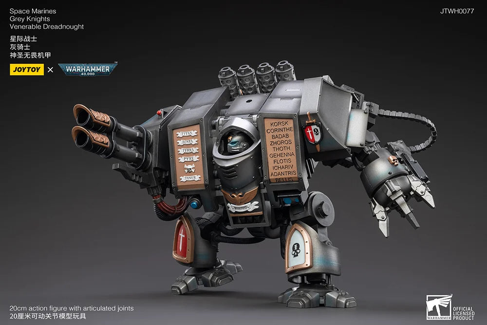 Warhammer 40K Grey Knights Venerable Dreadnought 1/18 Scale Figure