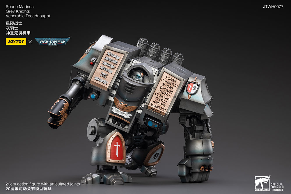Warhammer 40K Grey Knights Venerable Dreadnought 1/18 Scale Figure