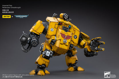 Warhammer 40K Imperial Fists Redemptor Dreadnought 1/18 Scale Figure