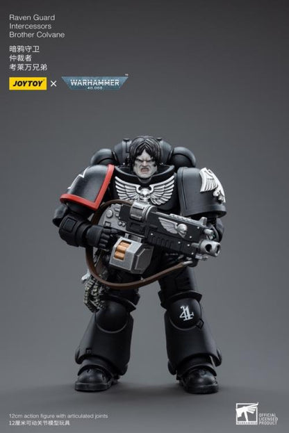 Warhammer 40K Raven Guard Intercessors Brother Colvane 1/18 Scale Figure