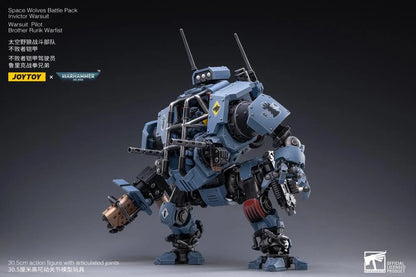 Warhammer 40K Space Wolves Invictor Warsuit 1/18 Scale Mecha Figure Set