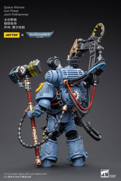 Iron Priest Jorin Fellhammer Warhammer 40K Space Wolves 1/18 Scale Figure