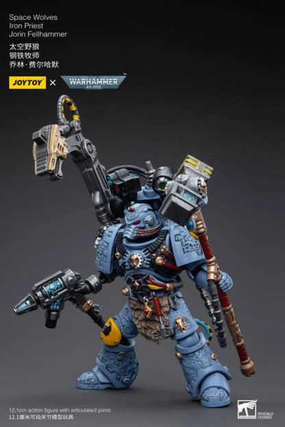 Iron Priest Jorin Fellhammer Warhammer 40K Space Wolves 1/18 Scale Figure