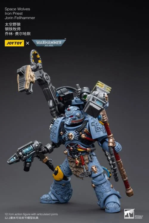 Iron Priest Jorin Fellhammer Warhammer 40K Space Wolves 1/18 Scale Figure