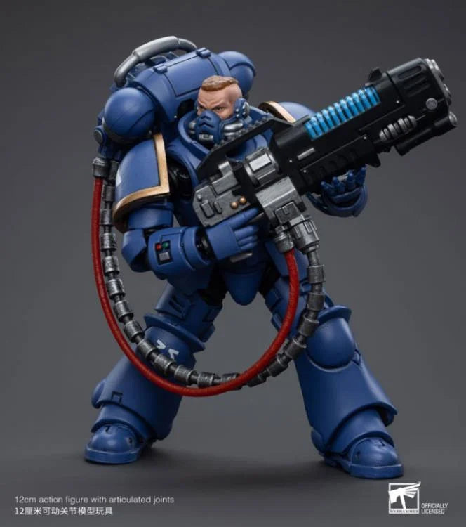 Warhammer 40K Ultramarines Hellblasters Brother Paxor 1/18 Scale Figure