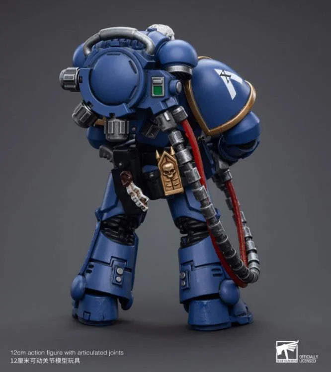Warhammer 40K Ultramarines Hellblasters Sergeant Ulaxes 1/18 Scale Figure