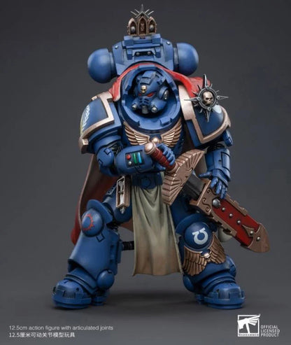 Warhammer 40K Ultramarines Primaris Captain Ptolias Corvor 1/18 Scale Action Figure