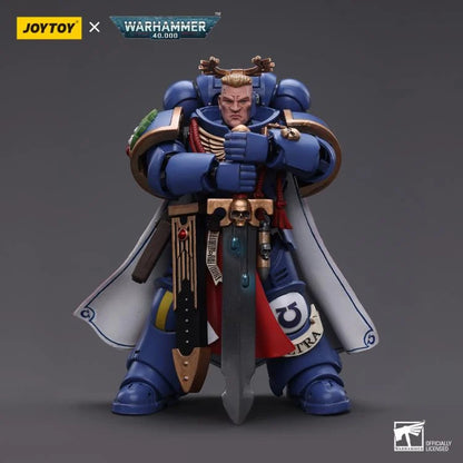 Warhammer 40K Ultramarines Primaris Captain (Power Sword and Plasma Pistol) 1/18 Scale Figure