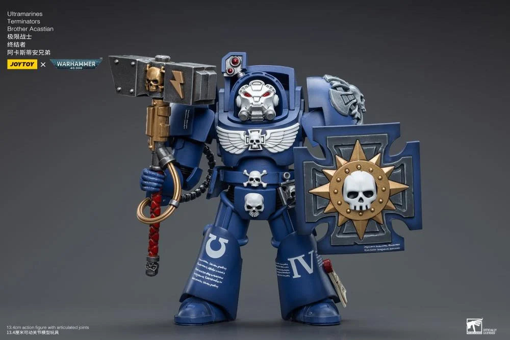 Warhammer 40K Ultramarines Terminators Brother Acastian 1/18 Scale Action Figure