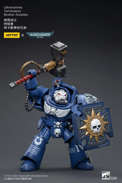 Warhammer 40K Ultramarines Terminators Brother Acastian 1/18 Scale Action Figure