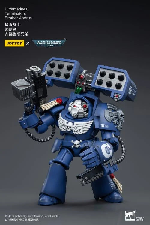 Warhammer 40K Ultramarines Terminators Brother Andrus 1/18 Scale Action Figure