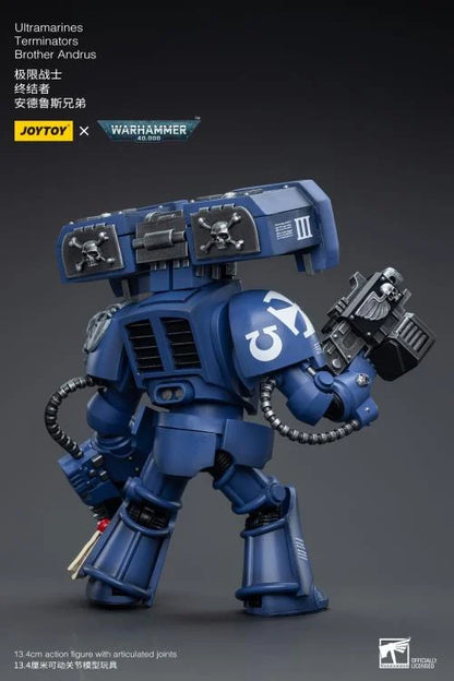 Warhammer 40K Ultramarines Terminators Brother Andrus 1/18 Scale Action Figure