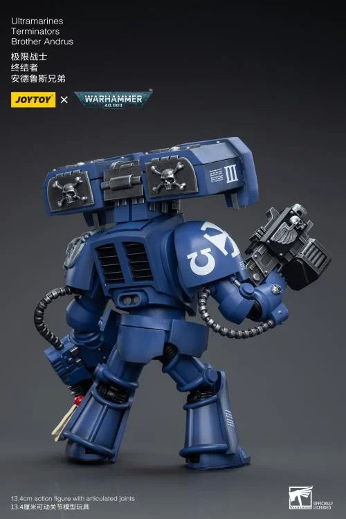 Warhammer 40K Ultramarines Terminators Brother Andrus 1/18 Scale Action Figure